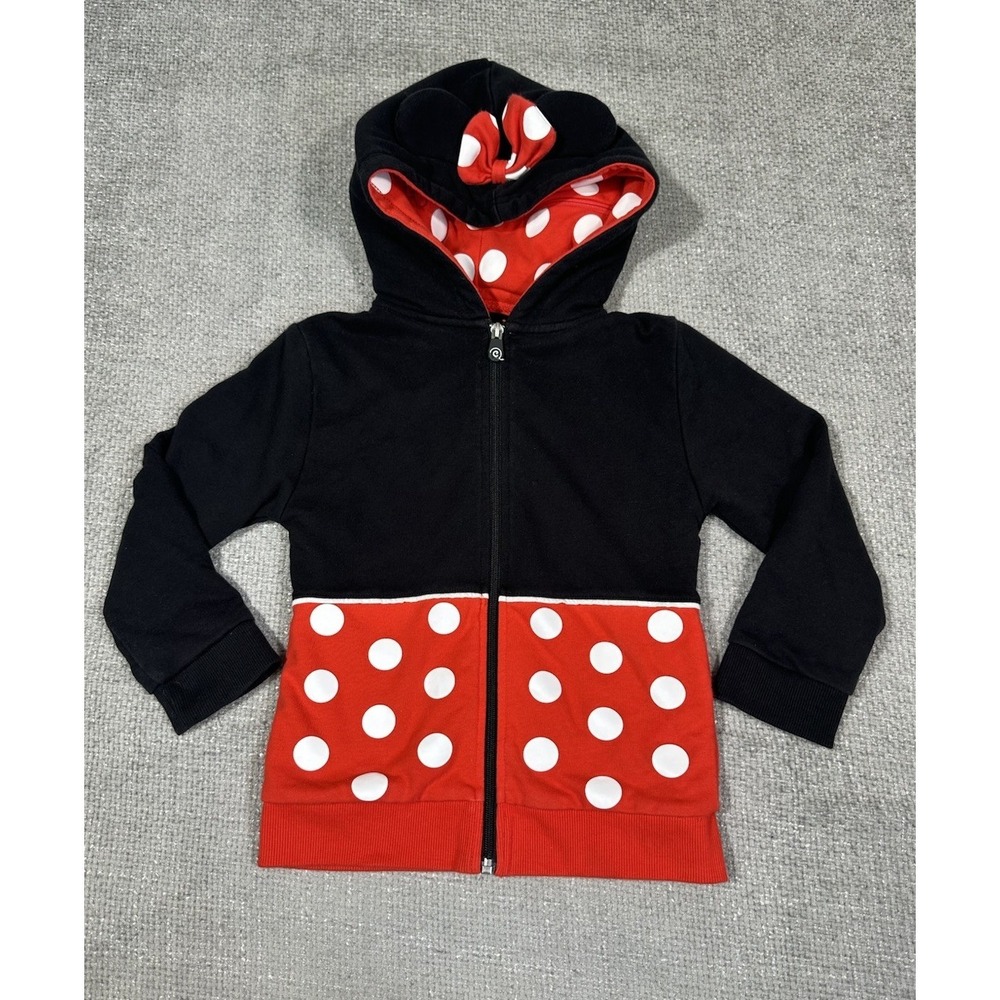 Disney‎ Minnie Mouse Cubcoats 2-in-1 Hoodie Plush Convertible Jacket 6/7